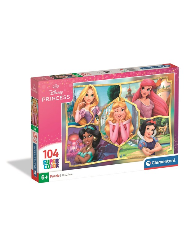 Clementoni Puzzle Disney Princess 2 104 pieces Golv