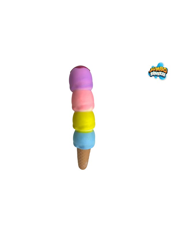 Trend Toys Jumbo Squeeze glasstrut med 4 kulor 30cm CDU