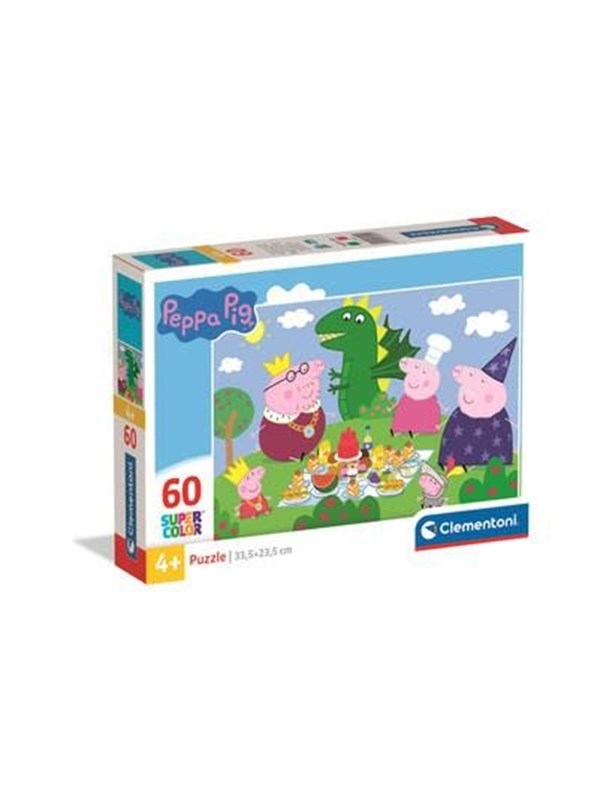 Clementoni Puzzle Gurli Pig 60 pieces Golv