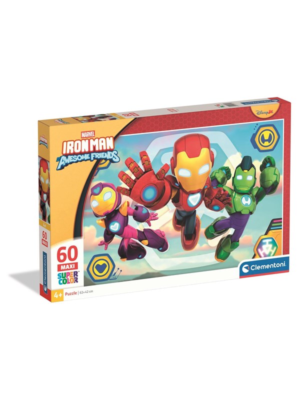 Clementoni Puzzle Maxi Ironman Ahaf 60 pieces Golv