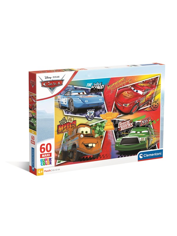 Clementoni Puzzle Maxi Cars 60 pieces Golv
