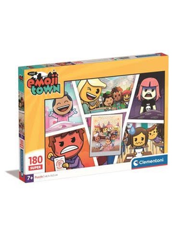 Clementoni Puzzle Emoji town 180 pieces Golv