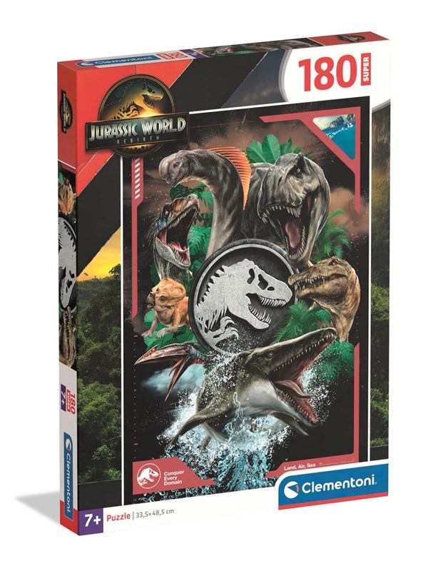 Clementoni Puzzle Jurassic World 2026 180 pieces Golv