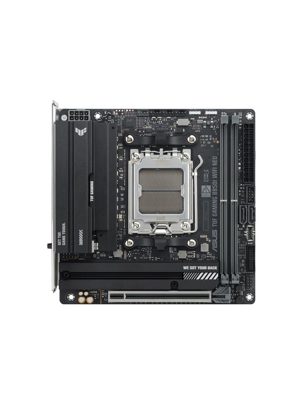 ASUS TUF GAMING B850I WIFI NEO Moderkort - AMD B850 - AMD AM5 - DDR5 RAM - Mini-ITX