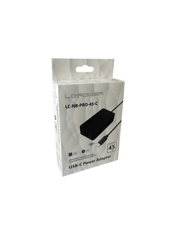 LC Power LC-NB-PRO-45-C - power adapter - 45 Watt