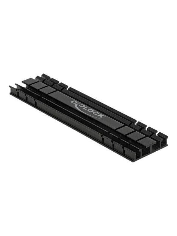 DeLOCK Heatsink flat 100 mm for M.2 module black