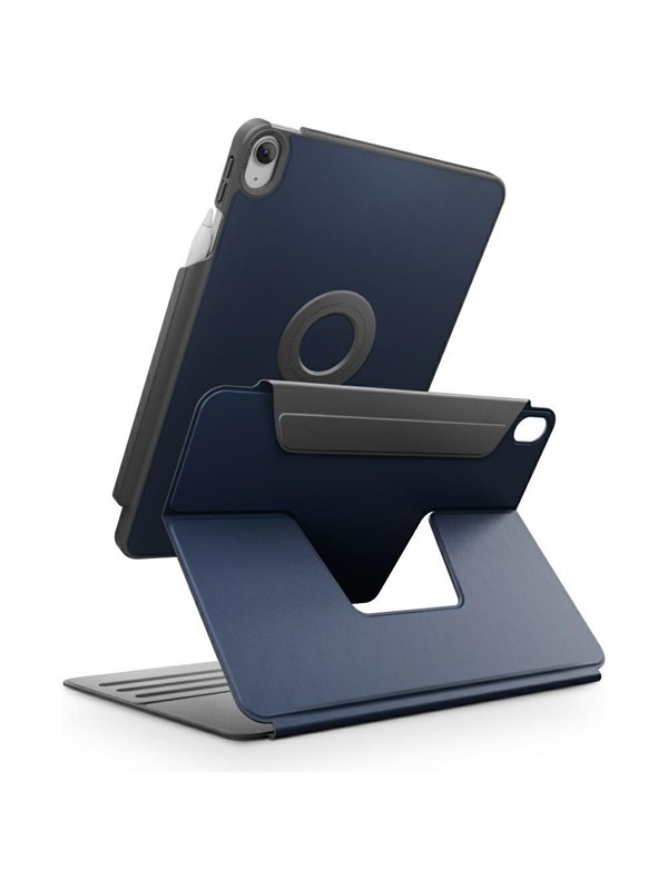 UNIQ Rovus Snapmount Magnetic 360 Rotating Detachable Case for iPad 11" 2025 / iPad 10.9" 2022 (10th Gen.) - Navy Blue