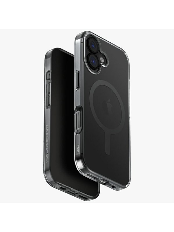 UNIQ Clario Magclick Charging Case for iPhone 17 - Black