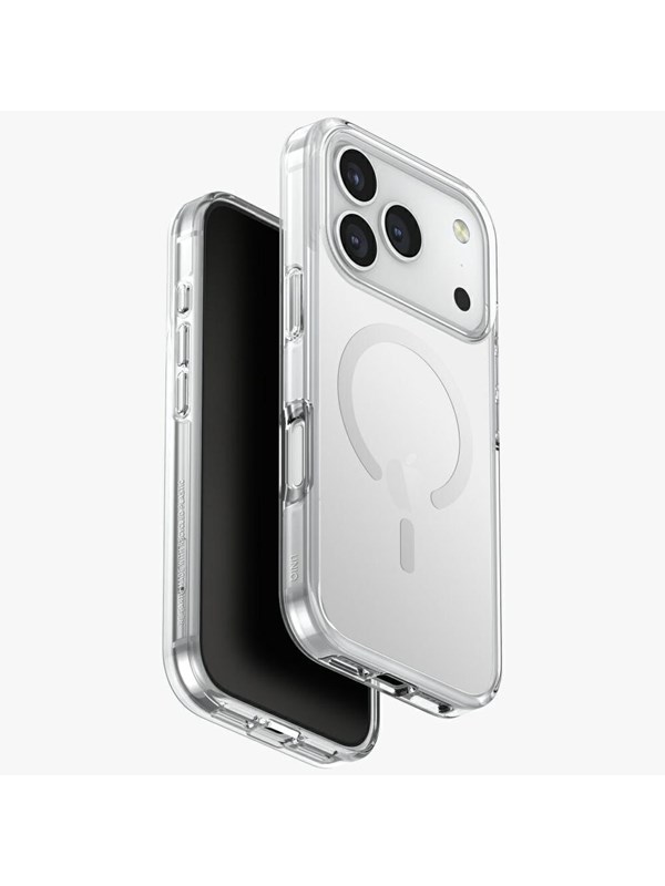 UNIQ  Clario Magclick Charging Case for iPhone Air - Pink