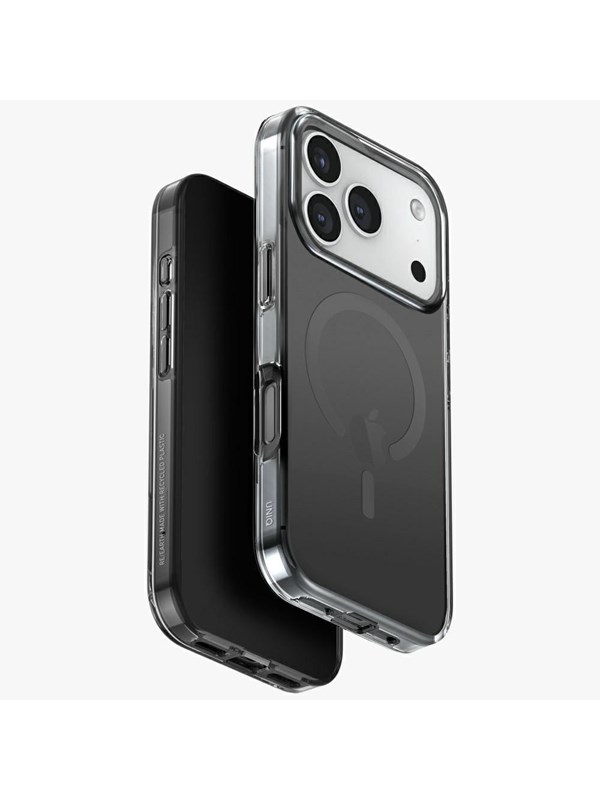 UNIQ Clario Magclick Charging Case for iPhone 17 Pro - Black