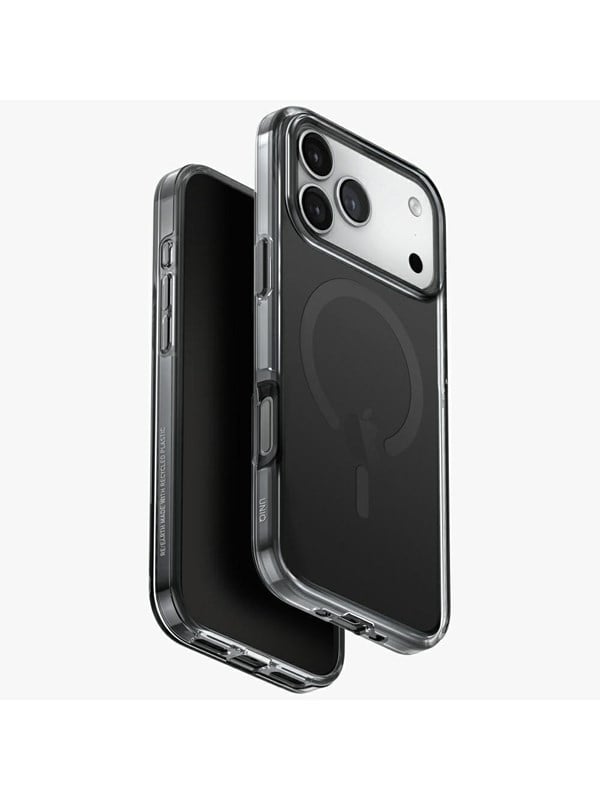 UNIQ Clario Magclick Charging Case for iPhone 17 Pro Max - Black