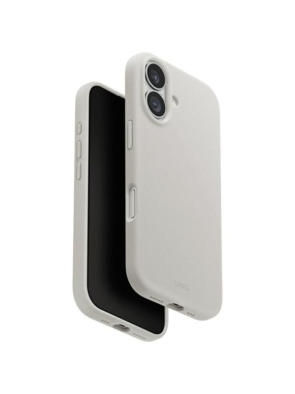UNIQ Lino Case for iPhone 17 Magclick Charging - Grey