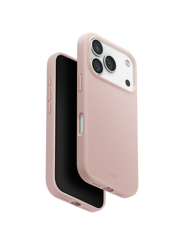 UNIQ Lino Case for iPhone 17 Pro Magclick Charging - Pink
