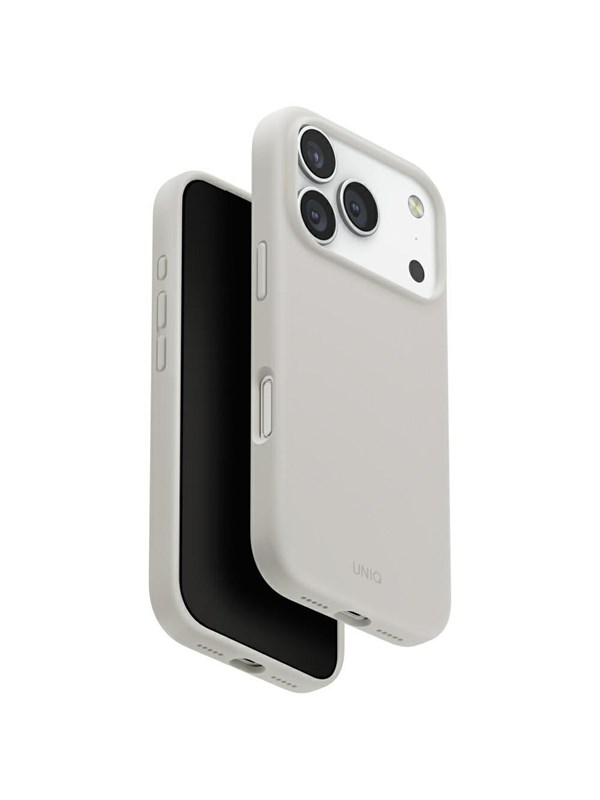 UNIQ Lino Case for iPhone 17 Pro Magclick Charging - Gray