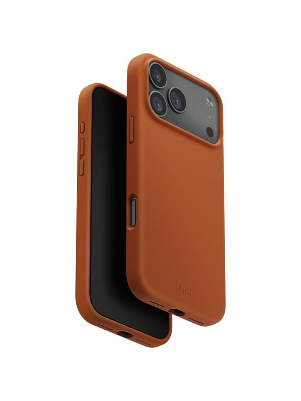 UNIQ Lino Case for iPhone 17 Pro Max Magclick Charging - Orange