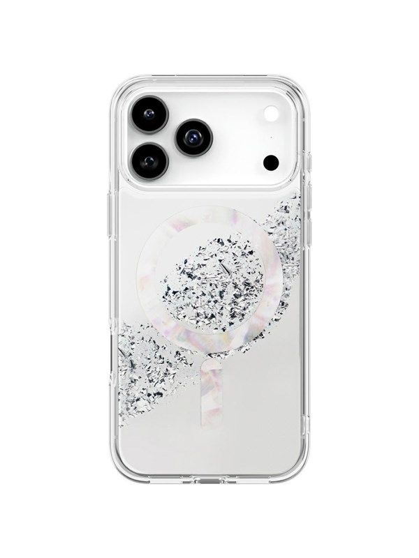 UNIQ Coehl Crystelle Case for iPhone 17 Pro Max Magnetic Charging - Silver