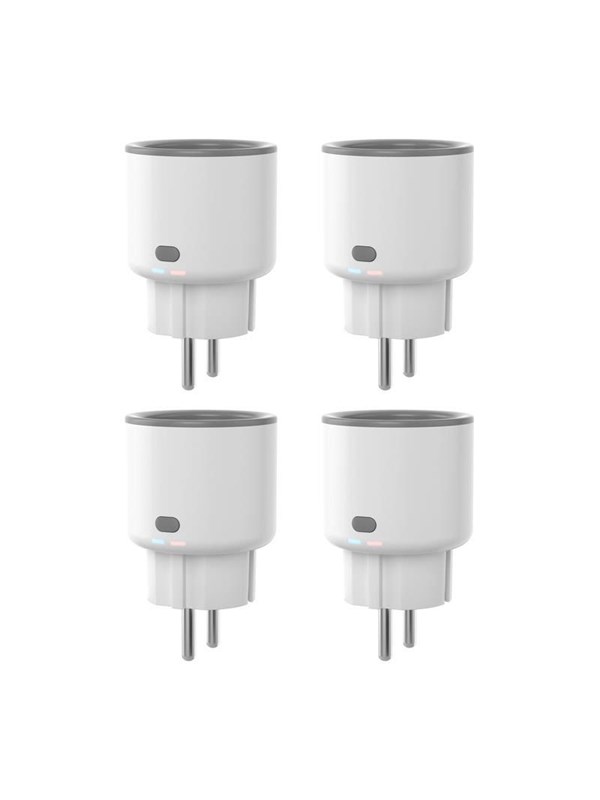 Sonoff S60ZBTPF ZigBee smart vägguttag (4-pack)