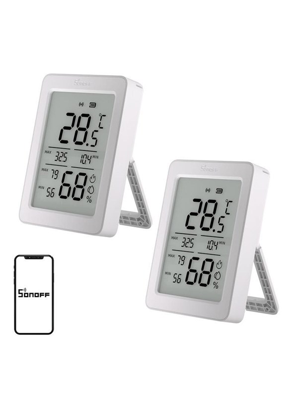 Sonoff ZigBee SNZB-02DR2 Temperature and Humidity Sensor 2-Pack