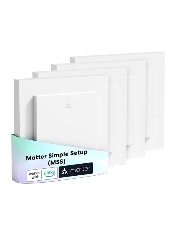 Meross MEROSS MRS105MA-EU Smart Wi-Fi (Matter) rullgardinsbrytare (4-pack)