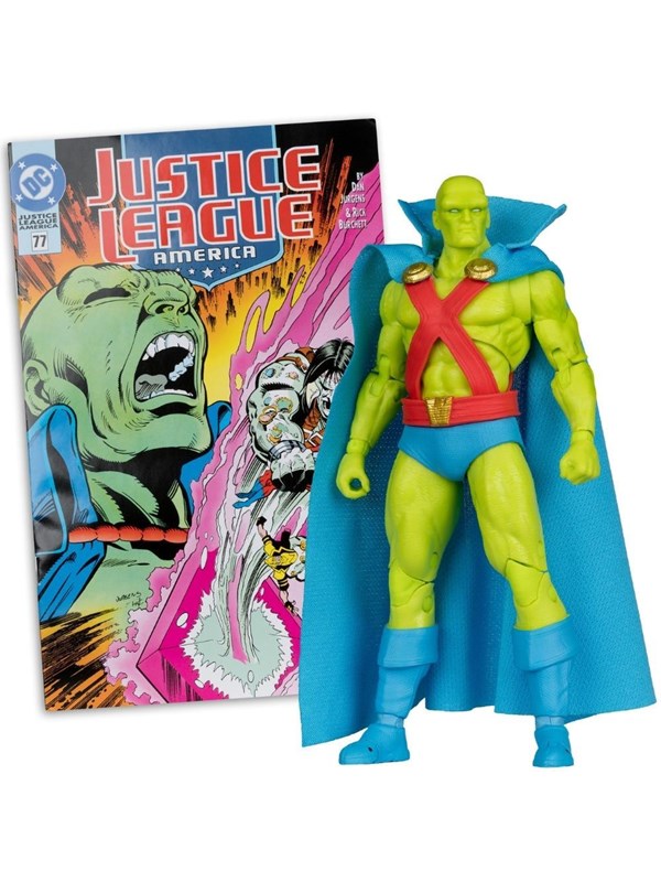 McFarlane - Martian Manhunter (With Comic) (18 CM) - Figur