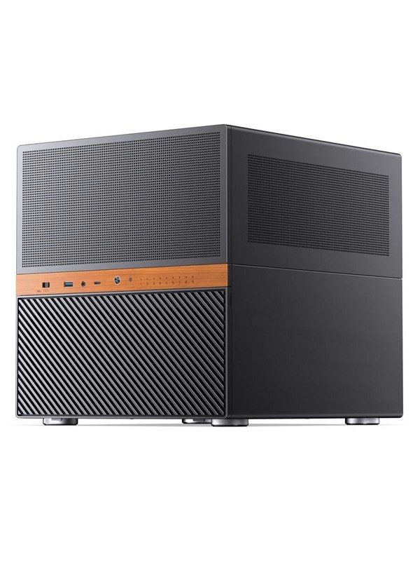 Jonsbo N6 m-ATX Black - Chassi