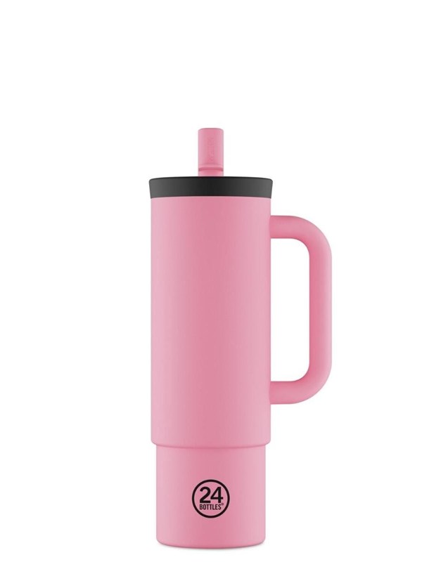24Bottles - Straw Cup - Flamingo - 800 ml