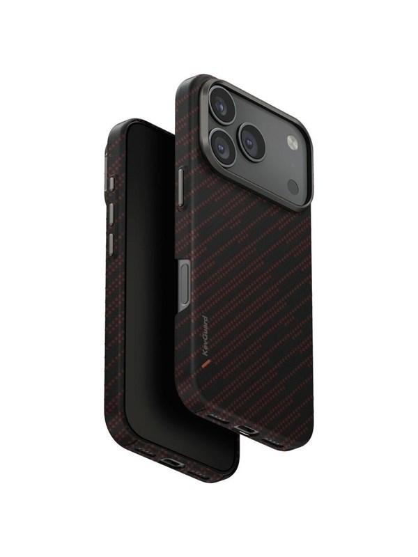 UNIQ  Keva EDGE Magclick Charging Case for iPhone 17 Pro - Orange