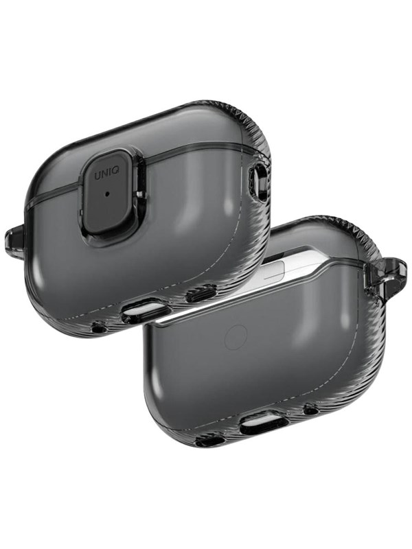 UNIQ  Glase Pro Case for AirPods Pro 3 Lock Case - Clear Black