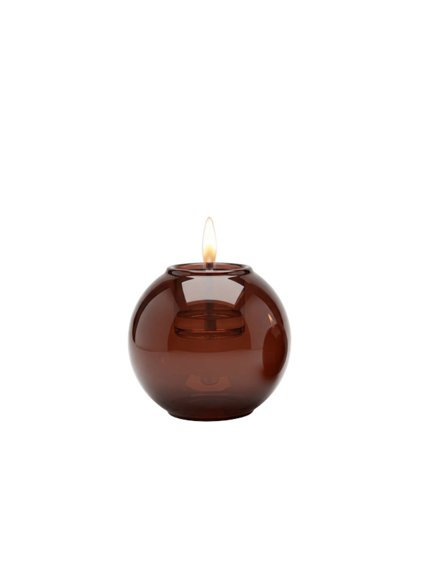 Tenderflame Globus Candle 15 Amber