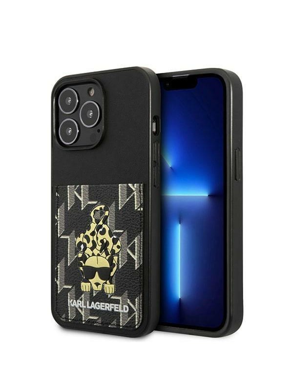 Karl Lagerfeld Karlimals Cardslot case for iPhone 13 Pro / iPhone 13 - black