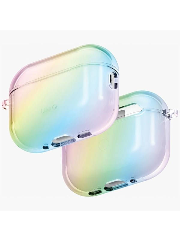 UNIQ  Iridescia Hang Case for AirPods Pro 3 - Transparent-Multicolor