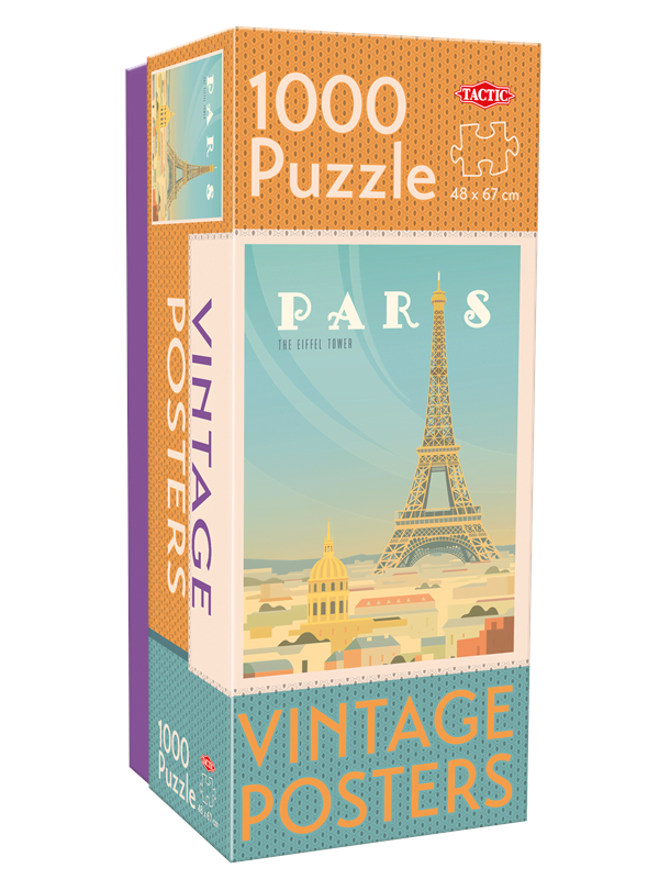 Tactic 1000 pcs: Vintage Cities: Paris