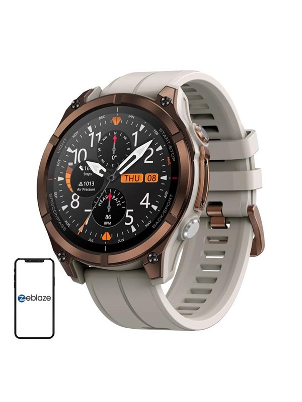 Zeblaze Stratos 4 Pro Smartwatch (Brown)