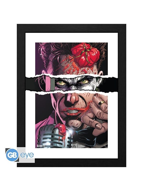ABYstyle - DC Comics - The Joker Framed Print (30.5 x 40.6cm) - Bild