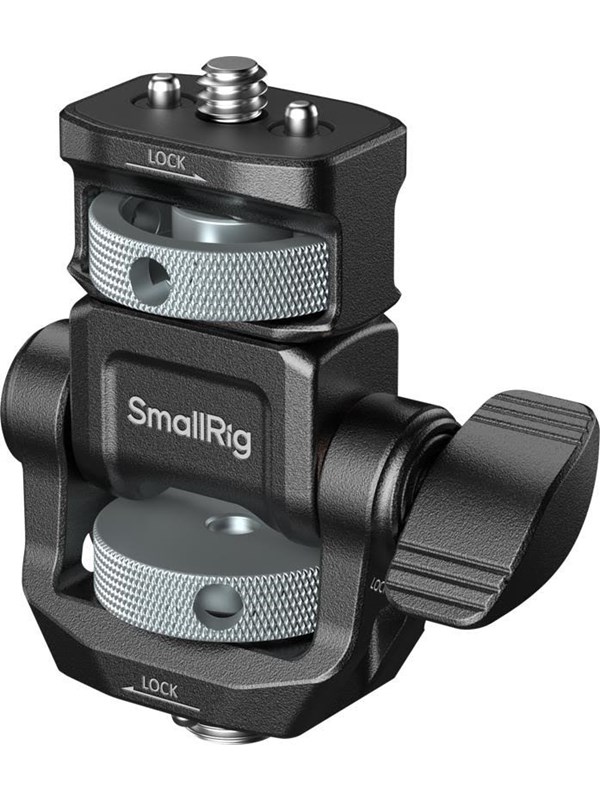 SmallRig 6314 Monitor Support for Horizontal & Vertical Shooting with ARRI 3/8"-16 Locating Screw