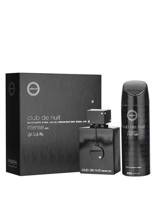 Armaf Men's Club De Nuit Intense EDT 2 PC Gift Set