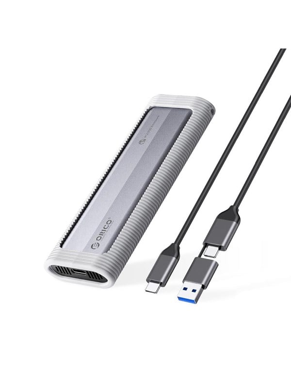 ORICO AXM2-G2-V1 M.2 NVME USB-C/USB-A to USB-C 10Gb/s Disk Drive - Gray