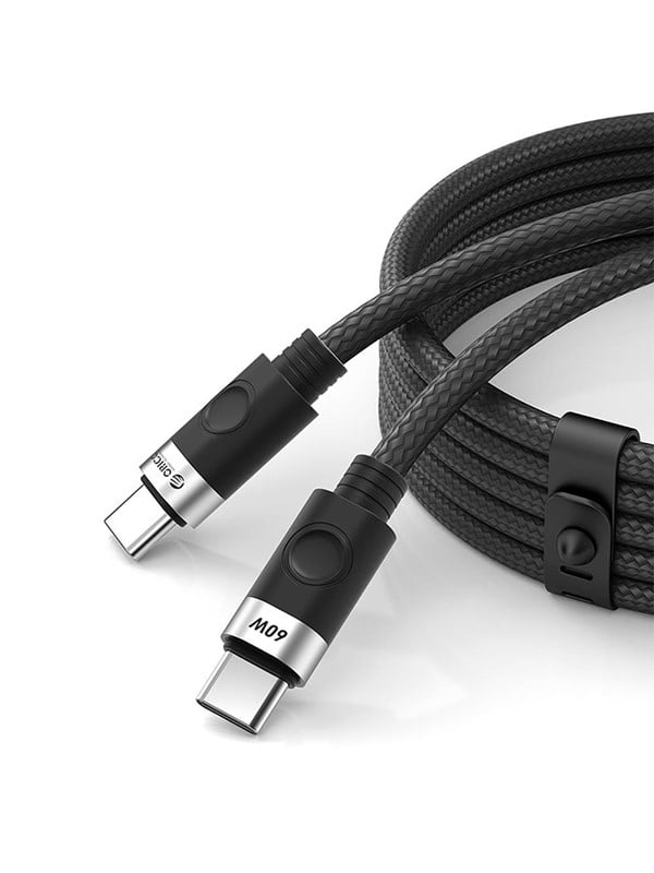 ORICO CDX 60W 3A Power Delivery USB-C - USB-C 1m Cable - Black