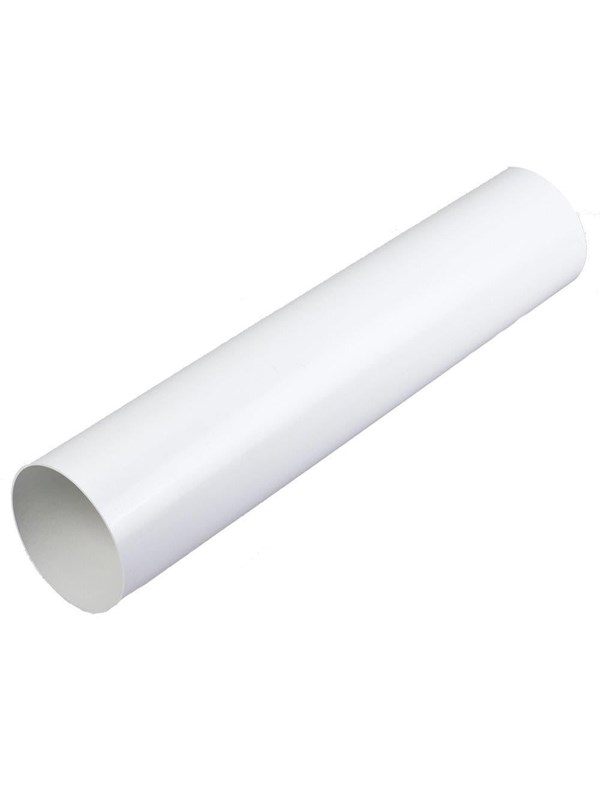 Duka förlängningsstycke till One, vit Ø160x1000mm