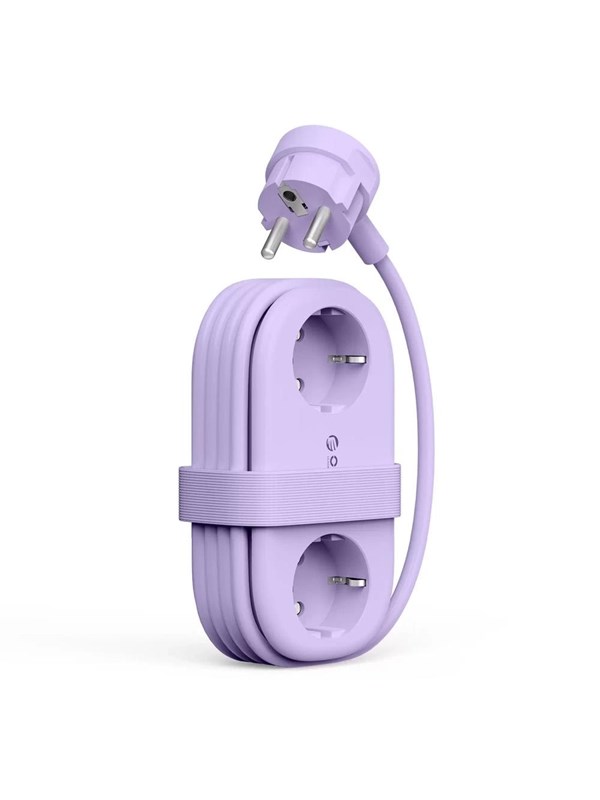 ORICO AP3 65W GaN 6in1 Power Strip 2x AC + 2x USB-A + 2x USB-C - Purple