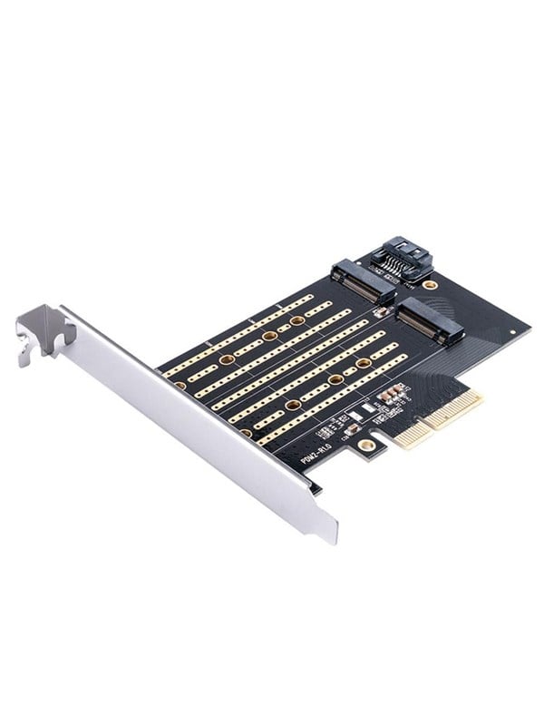 ORICO PDM2 PCI-E 3.0 x4 Expansion Card for M.2 NVMe and SATA Drives - Black