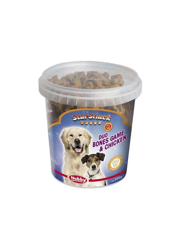 StarSnack Duo Bones Game &amp; Chicken Karton - 10 kg