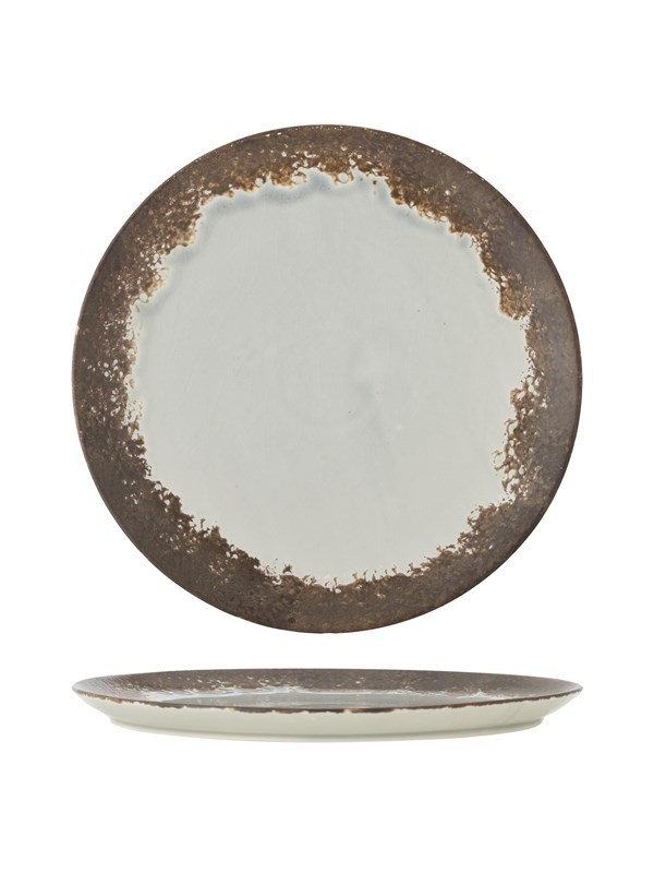 Produktfoto för Bloomingville Paula tallrik Ø26,5 cm Brun