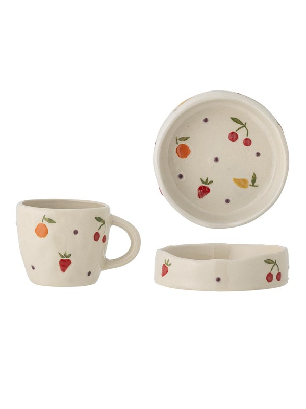 Produktfoto för Bloomingville Tatiana servisset 2 delar Vit