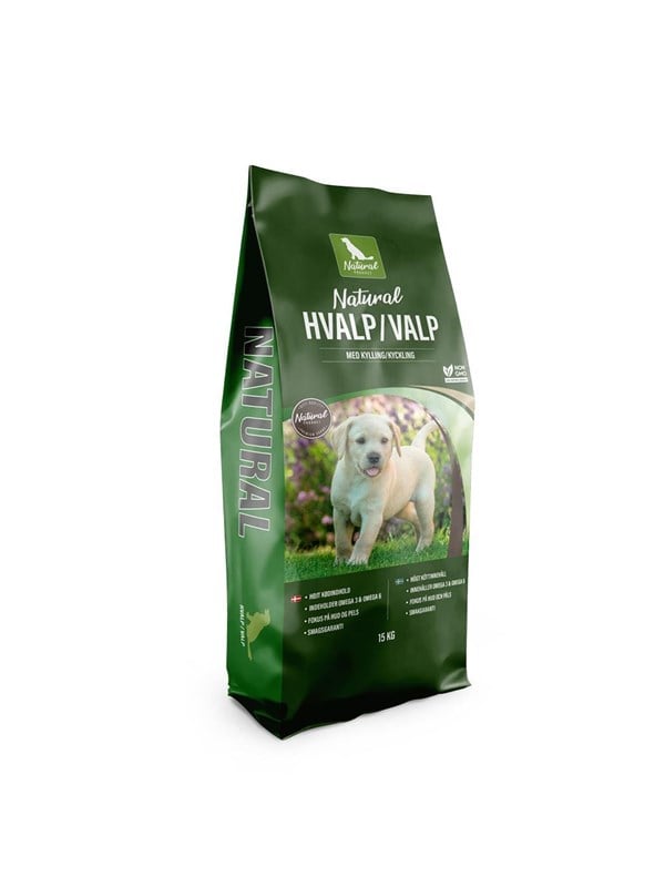 Natural Hvalp 15 kg
