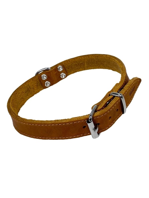 Nobby Halsbånd TABIL 50 cm (41-46 cm) 20 mm Cognac