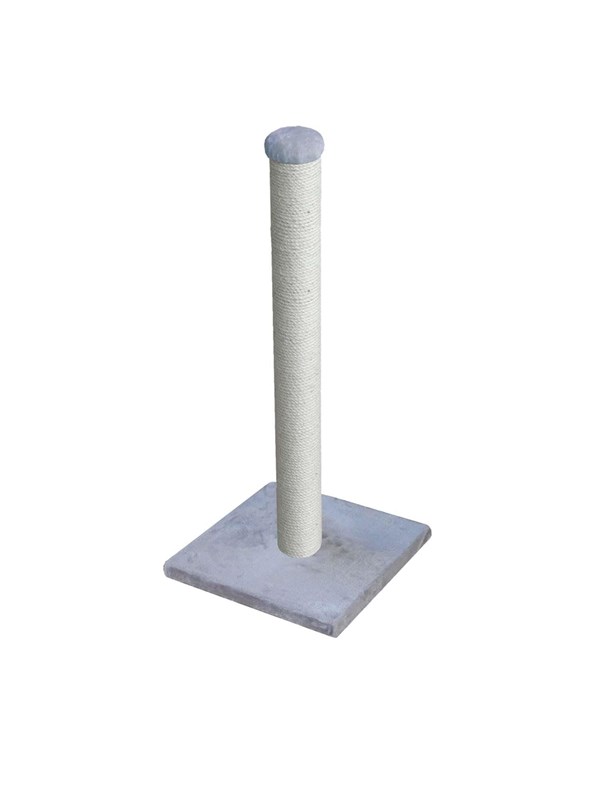Nobby Scratching post Classic ANZIO, Grey, 40 x 40 x 90 cm