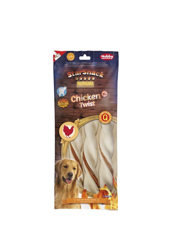 StarSnack BBQ Chicken Twist - 240 g 25 cm