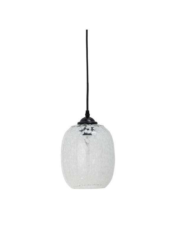 Bloomingville Gisele Pendel, Vit, Glas