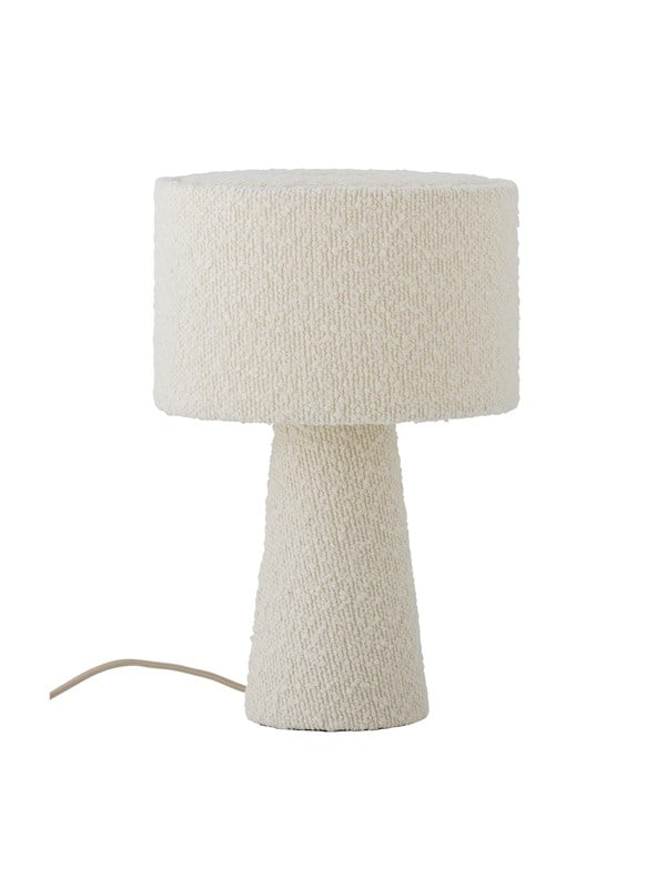 Bloomingville Emmie Bordslampa, Vit, Polyester